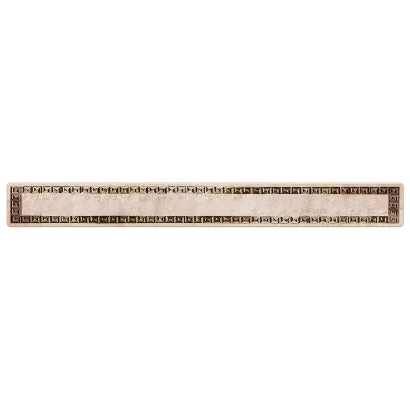 Kilimėlis MARSA Juodas 50 x 450 cm Poliesteris ir PVC