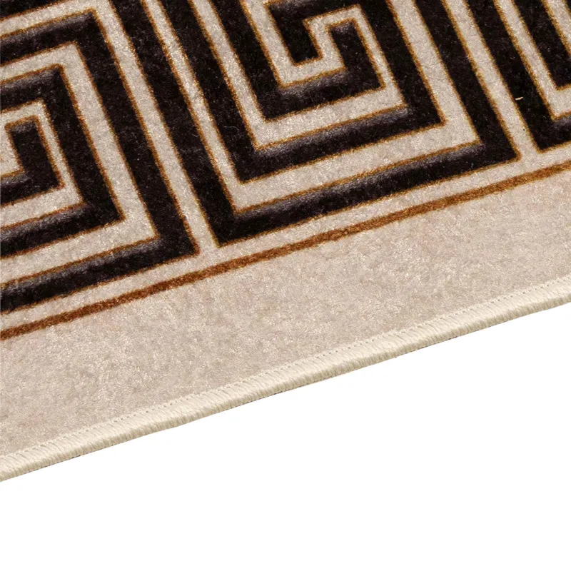 Kilimėlis MARSA Juodas 80 x 100 cm Poliesteris ir PVC