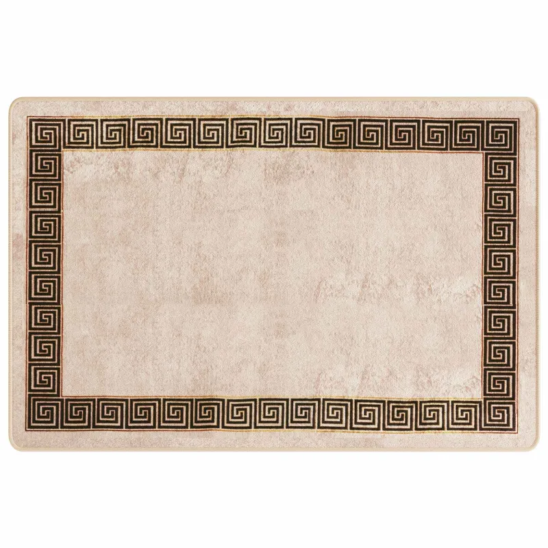 Kilimėlis MARSA Juodas 100 x 150 cm Poliesteris ir PVC