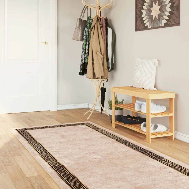 Kilimėlis MARSA Juodas 100 x 250 cm Poliesteris ir PVC