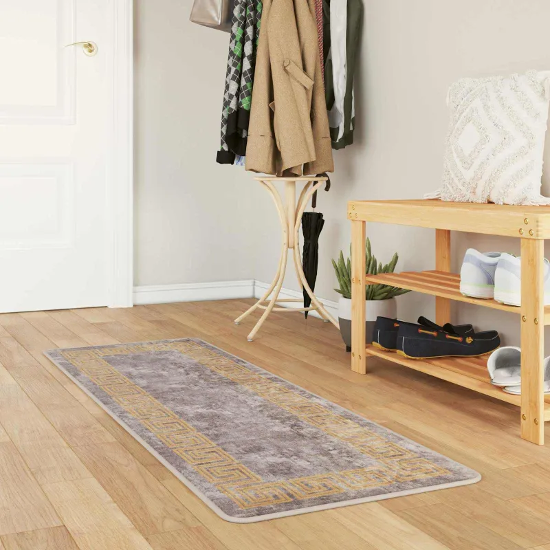 Kilimėlis MARSA Pilka 50 x 200 cm Poliesteris ir PVC