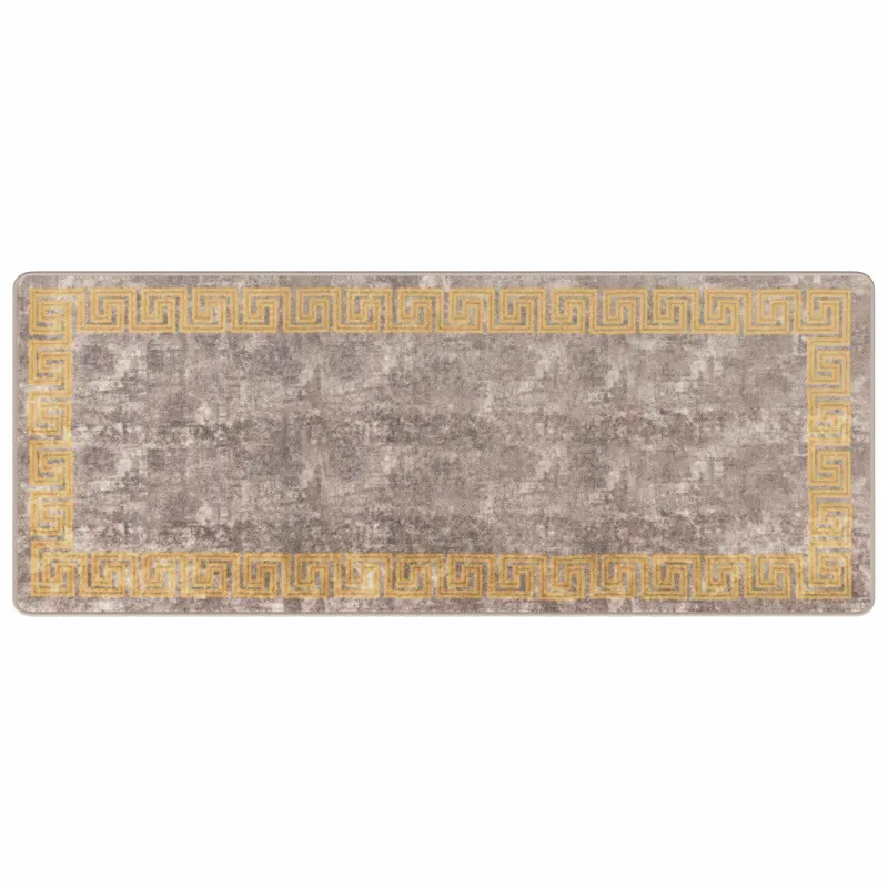 Kilimėlis MARSA Pilka 80 x 200 cm Poliesteris ir PVC