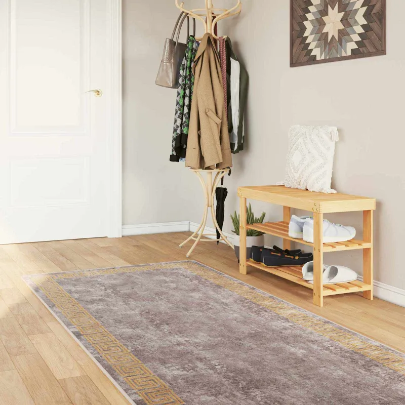 Kilimėlis MARSA Pilka 100 x 300 cm Poliesteris ir PVC