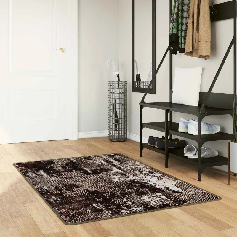 Kilimėlis MARSA Juodas 80 x 200 cm Poliesteris ir PVC