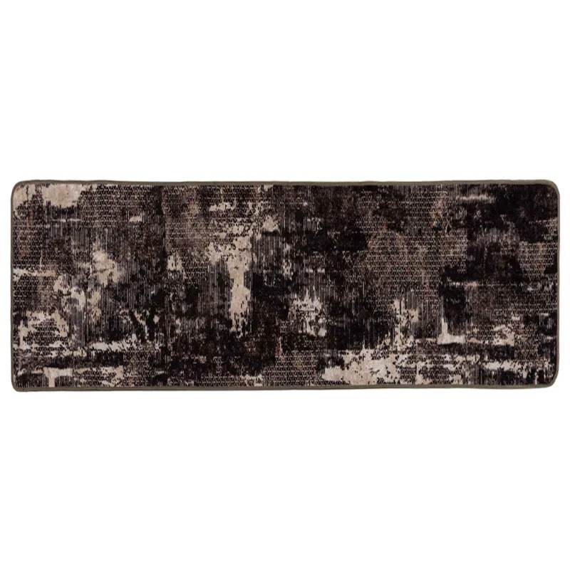 Kilimėlis MARSA Juodas 80 x 200 cm Poliesteris ir PVC