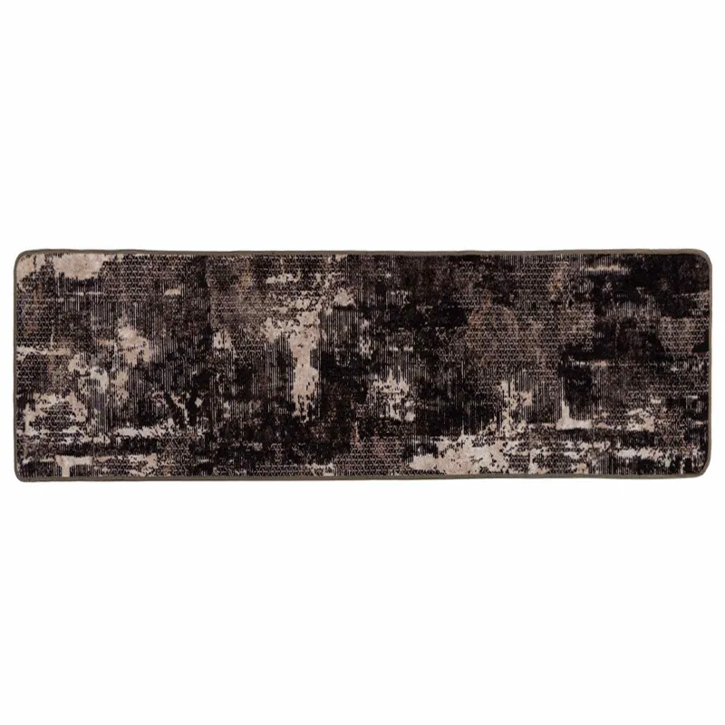 Kilimėlis MARSA Juodas 80 x 250 cm Poliesteris ir PVC