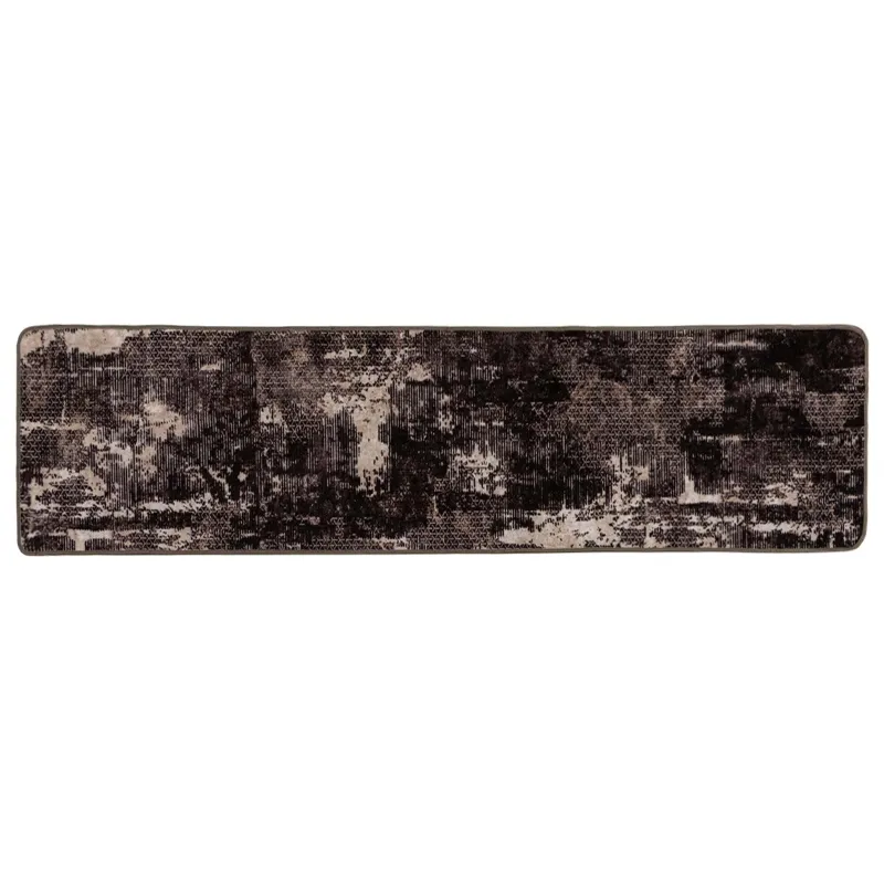 Kilimėlis MARSA Juodas 80 x 400 cm Poliesteris ir PVC