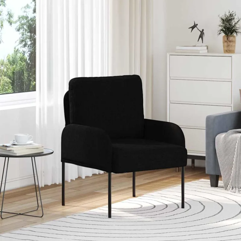 Sofos su pagalve 55cm Juoda fanera
