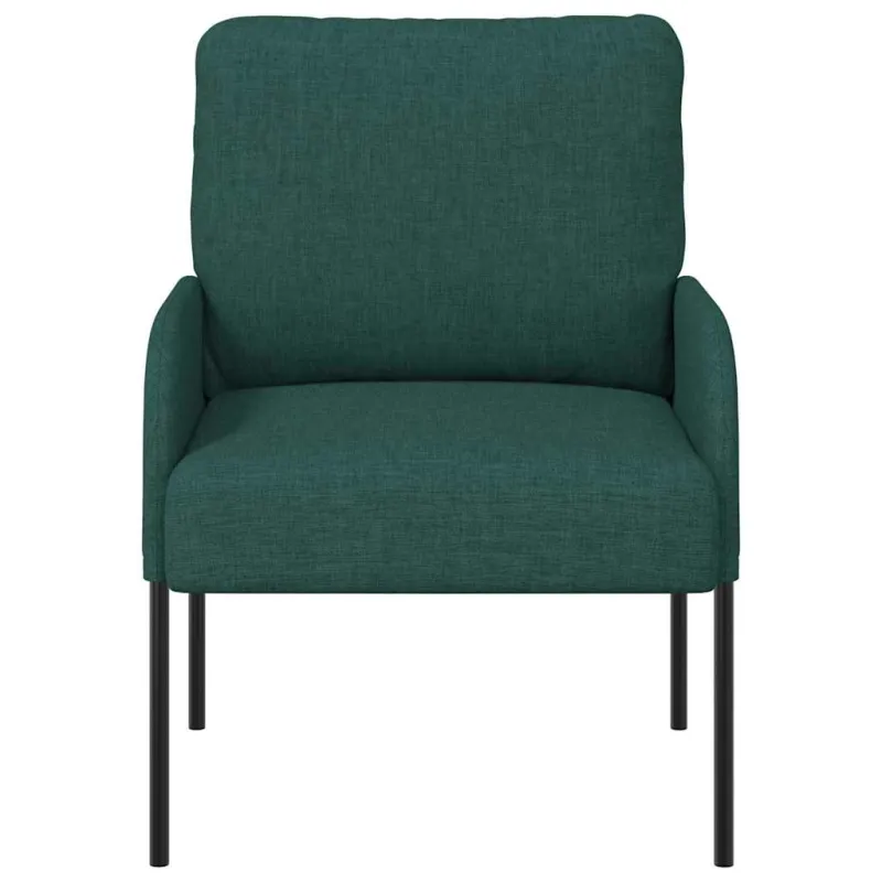 Sofos su pagalve 55cm Tamsiai žalia fanera