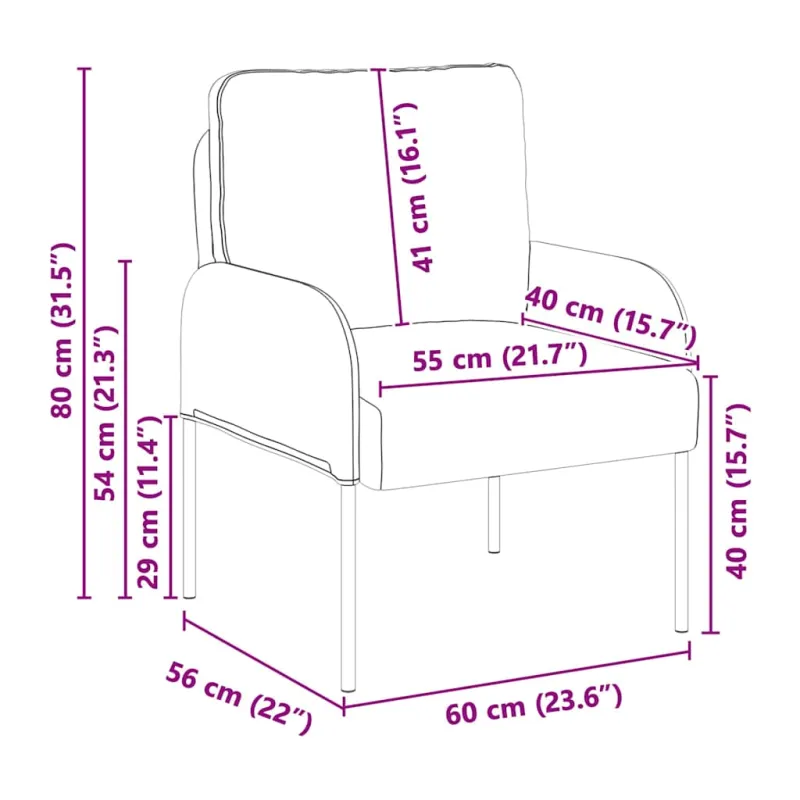 Sofos su pagalve 55cm Tamsiai žalia fanera