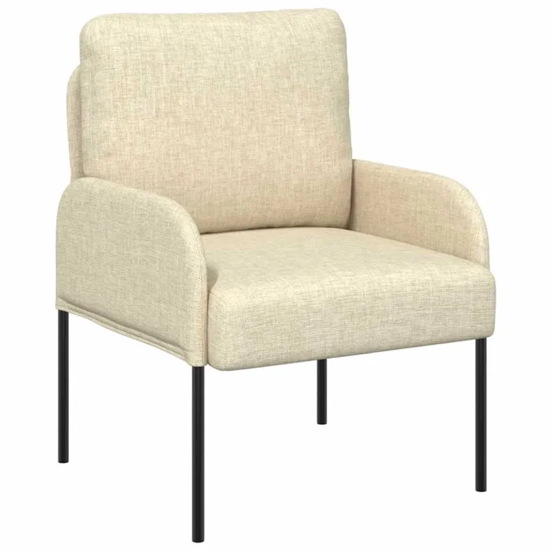 Sofos su pagalve 55cm Kreminė fanera
