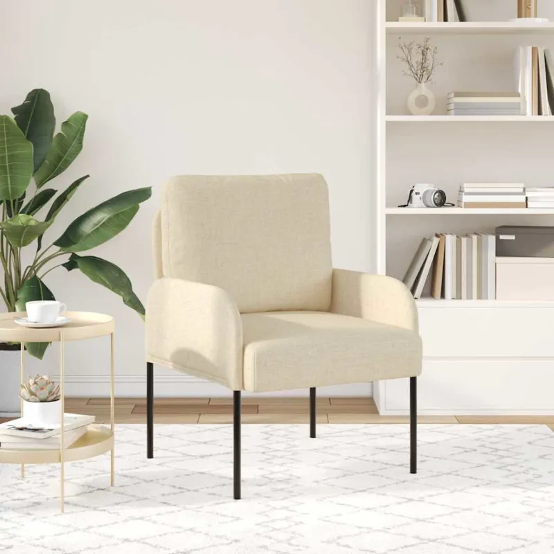 Sofos su pagalve 55cm Kreminė fanera