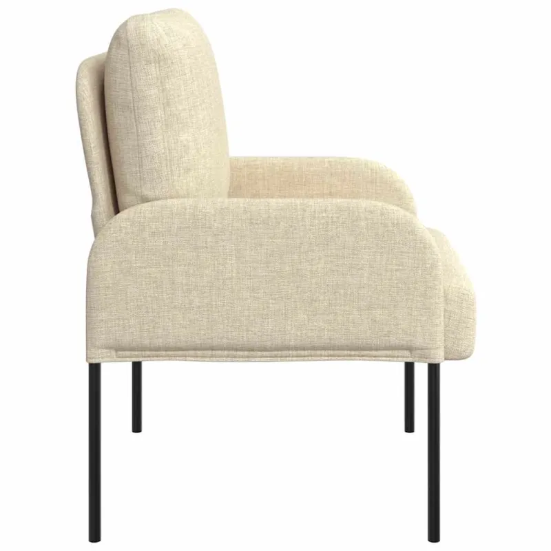Sofos su pagalve 55cm Kreminė fanera