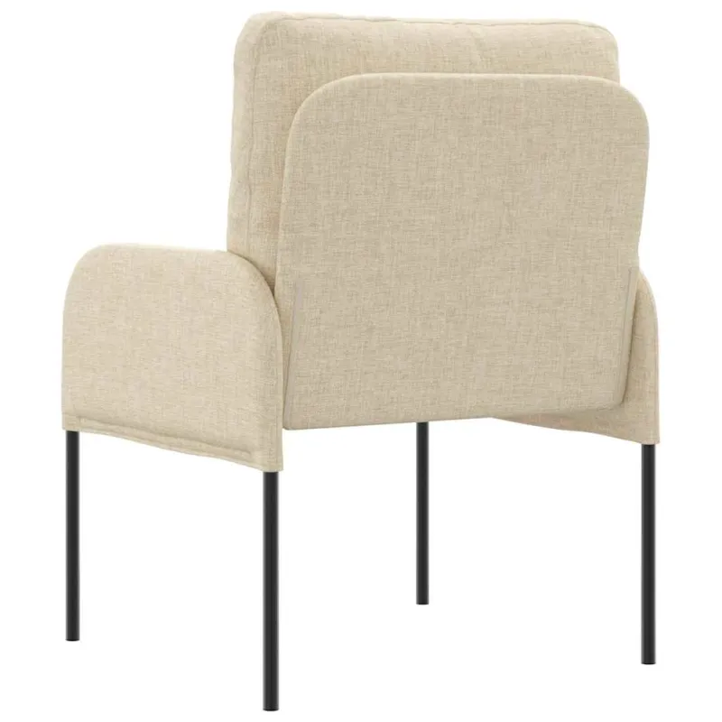 Sofos su pagalve 55cm Kreminė fanera