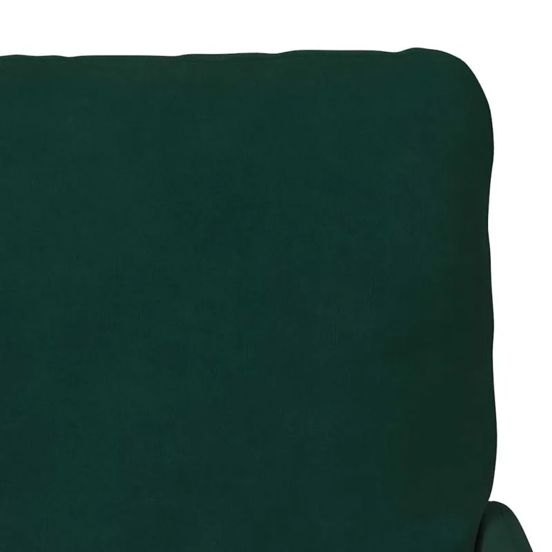 Sofos su pagalve 55cm Tamsiai žalia fanera