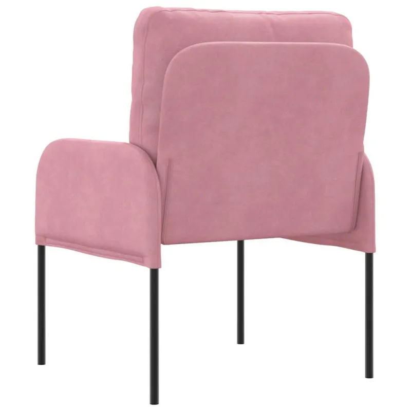 Sofos su pagalve 55cm Rožinė fanera