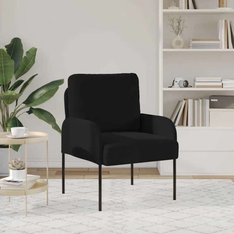 Sofos su pagalve 55cm Juoda fanera