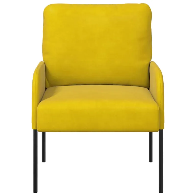 Sofos su pagalve 55cm Geltona fanera