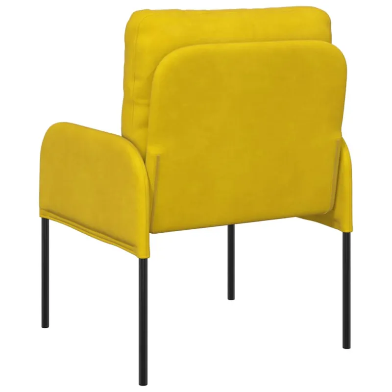 Sofos su pagalve 55cm Geltona fanera