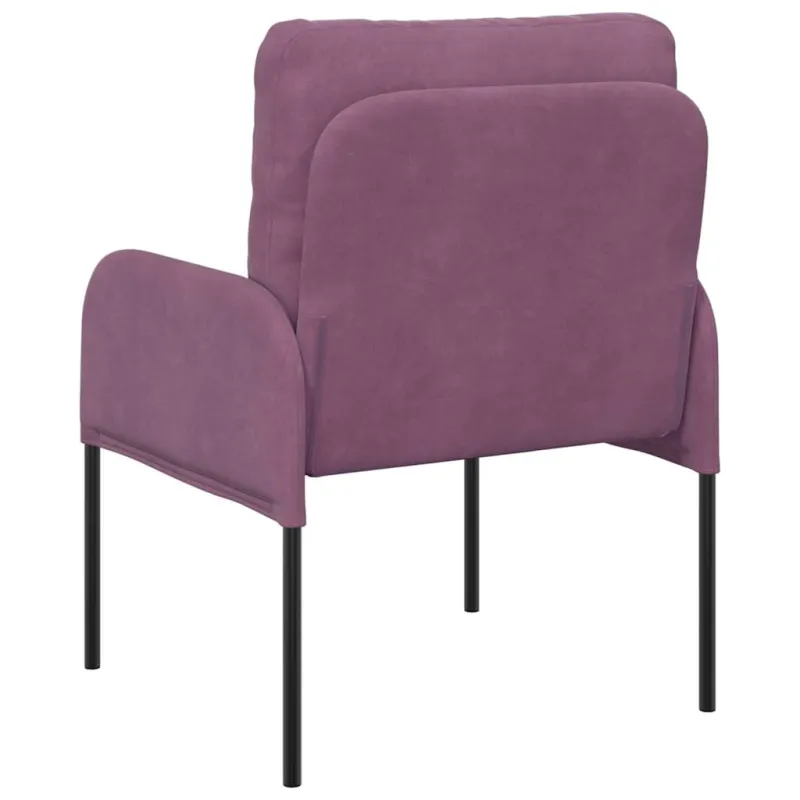 Sofos su pagalve 55cm Violetinė fanera