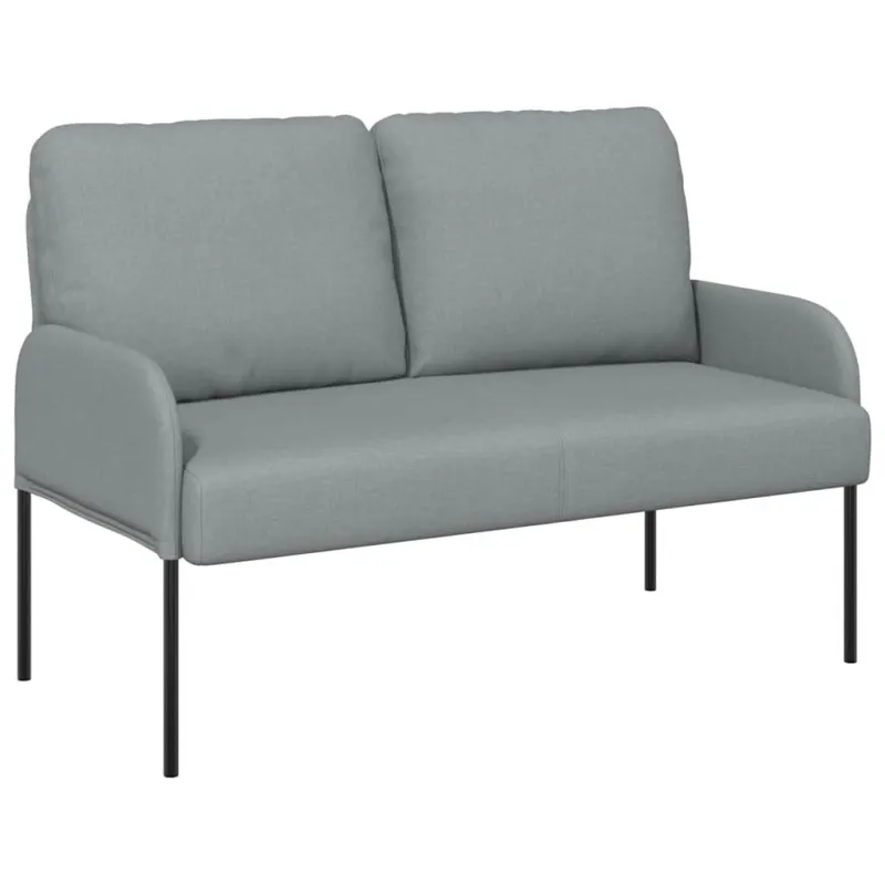 Sofos su pagalve 110cm Šviesiai pilka fanera