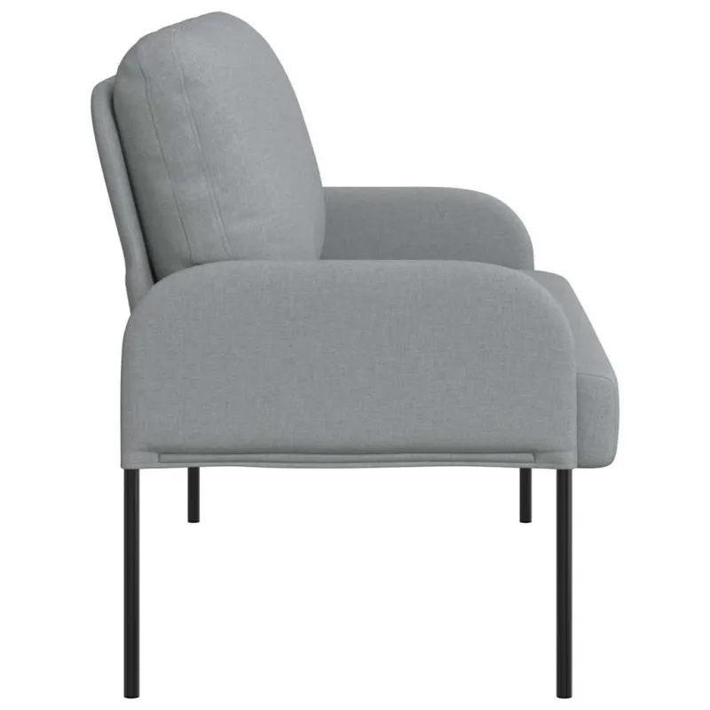 Sofos su pagalve 110cm Šviesiai pilka fanera