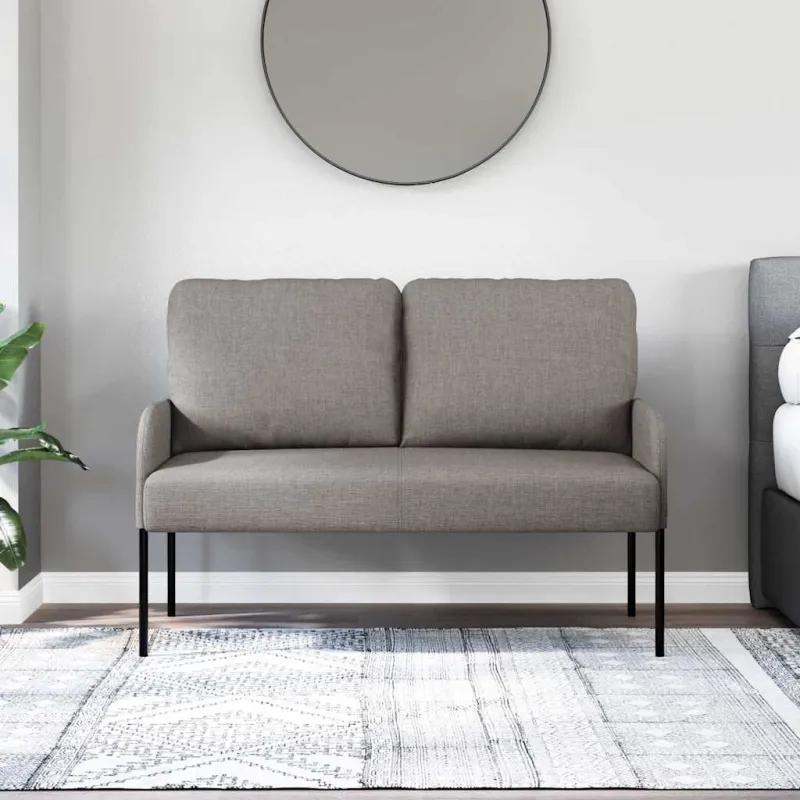 Sofos su pagalve 110cm Taupe fanera