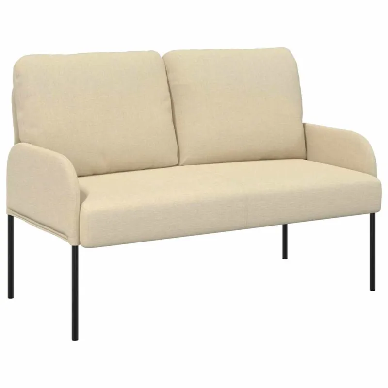 Sofos su pagalve 110cm Kreminė fanera