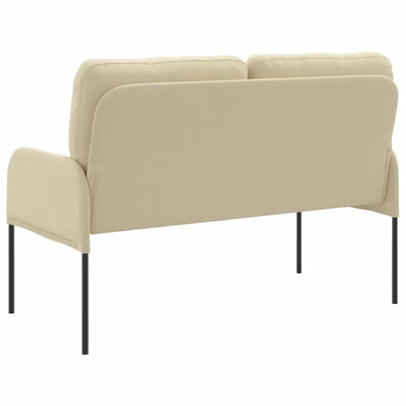 Sofos su pagalve 110cm Kreminė fanera