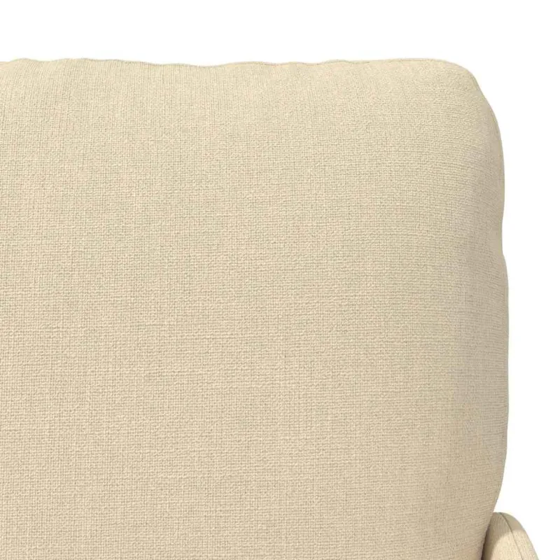 Sofos su pagalve 110cm Kreminė fanera