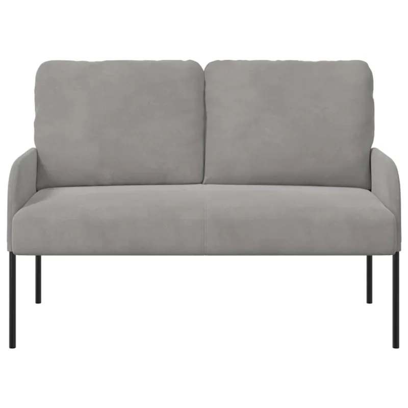 Sofos su pagalve 110cm Šviesiai pilka fanera