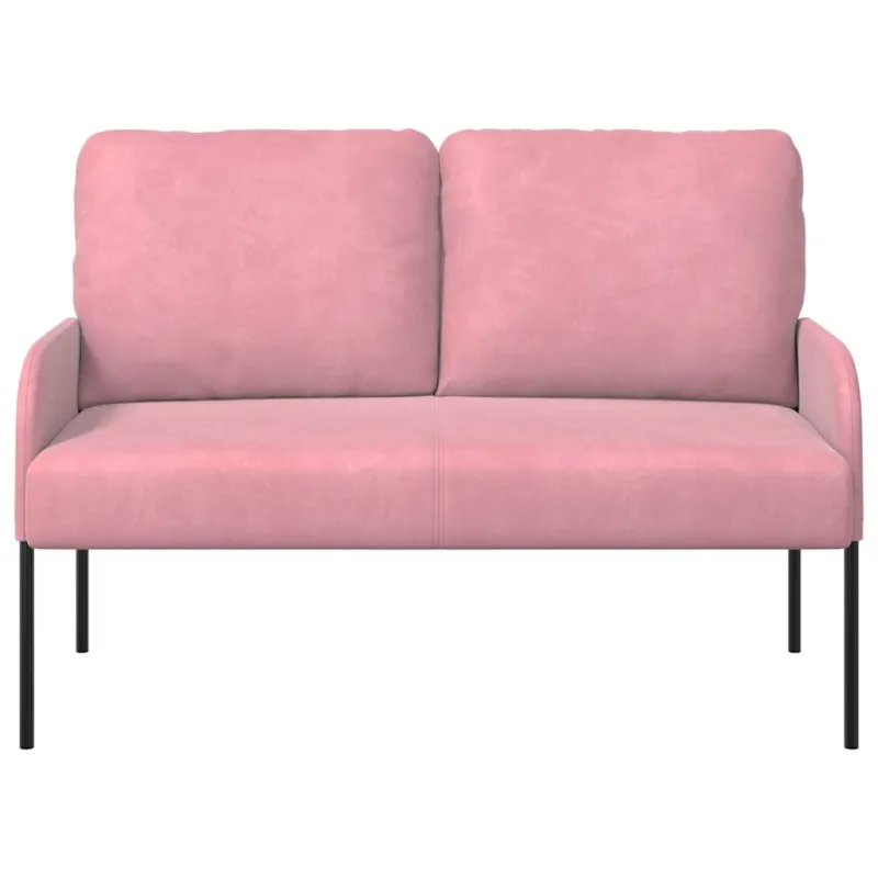 Sofos su pagalve 110cm Rožinė fanera