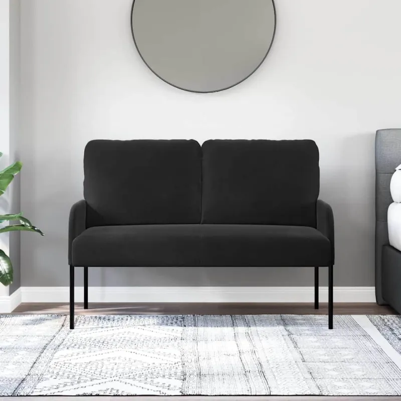 Sofos su pagalve 110cm Juoda fanera