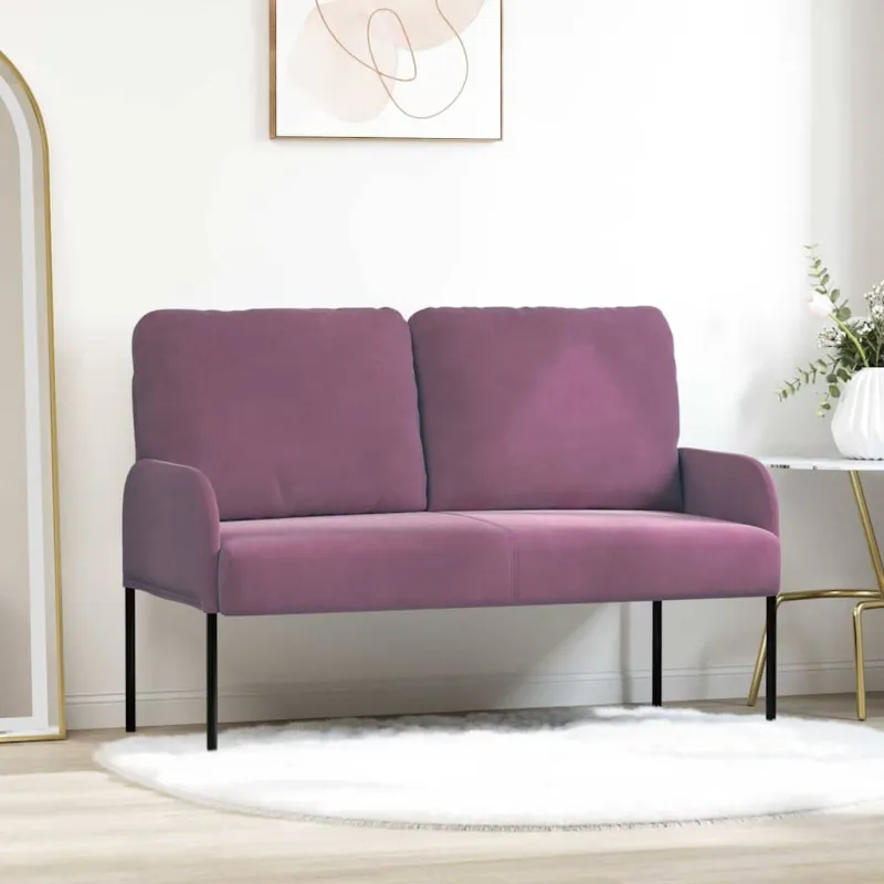 Sofos su pagalve 110cm Violetinė fanera