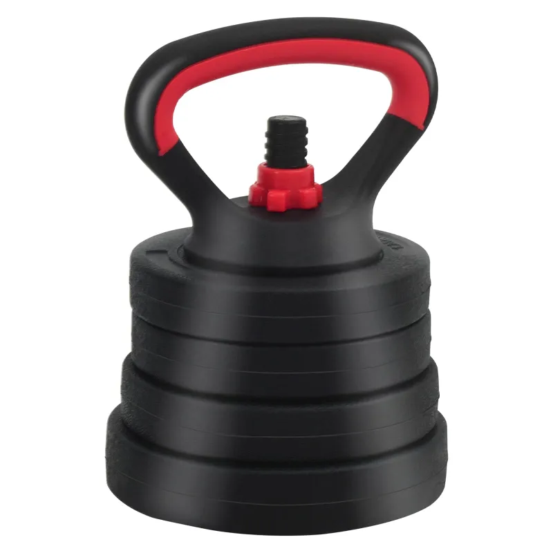 4-in-1 svorių rinkinys: hantelis, štanga, kestutis 20 kg