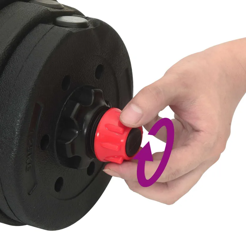 4-in-1 Hantelių Barbell Kettlebell Rinkinys 30 kg