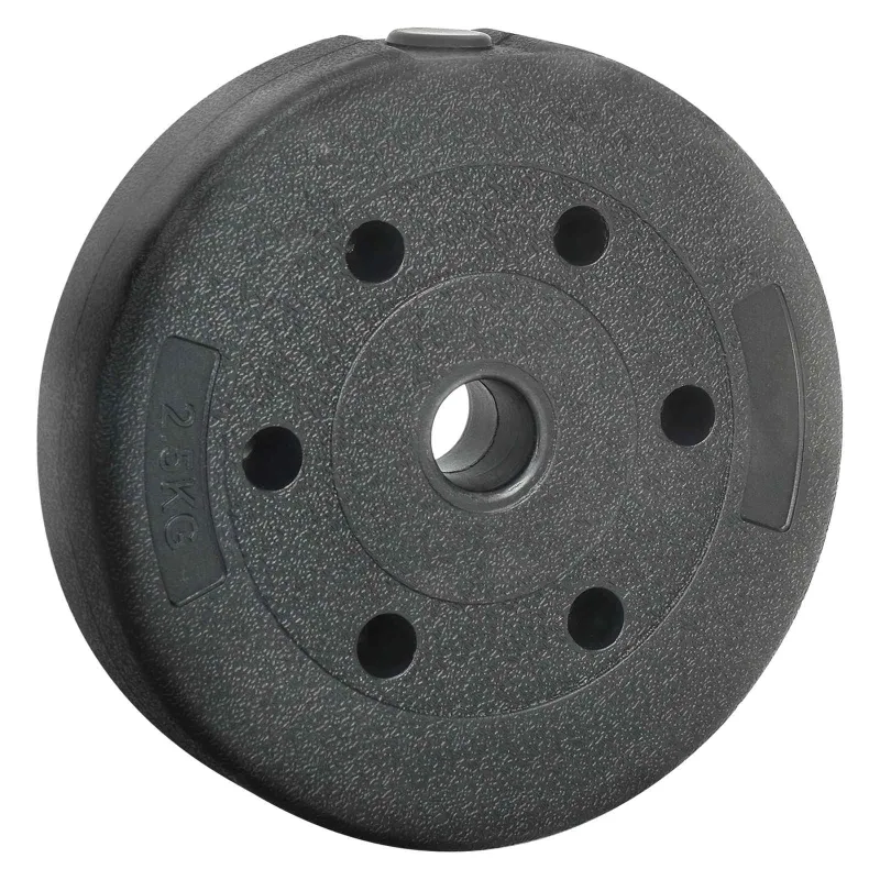 Svoriai 4 pcs 10 kg Juodas Cementas ir geležies smėlis