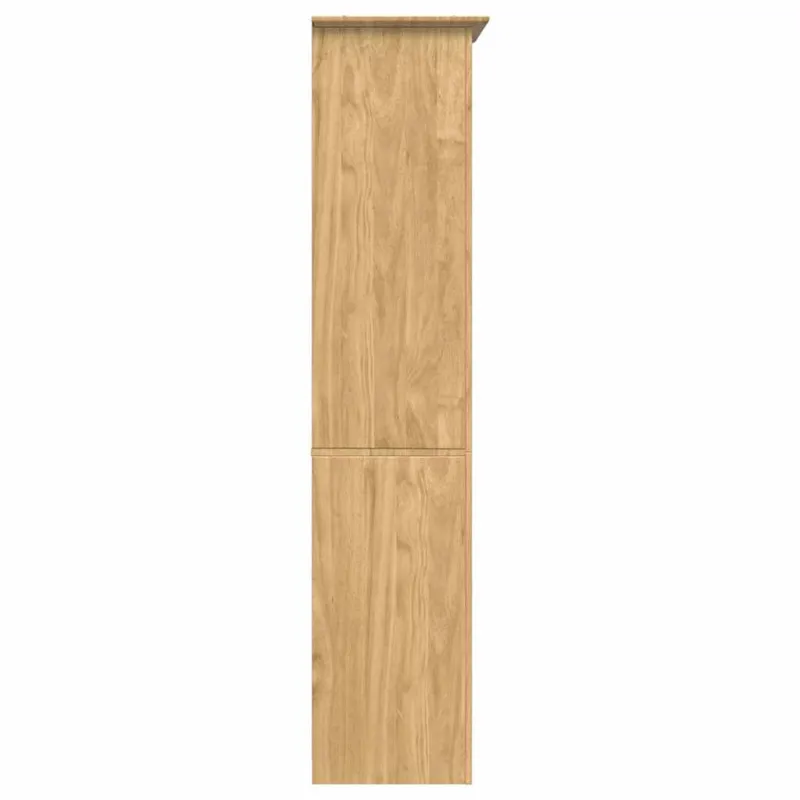 Knygų lentyna BODO Medus ruda 82 x 40 x 173 cm Apdirbta mediena