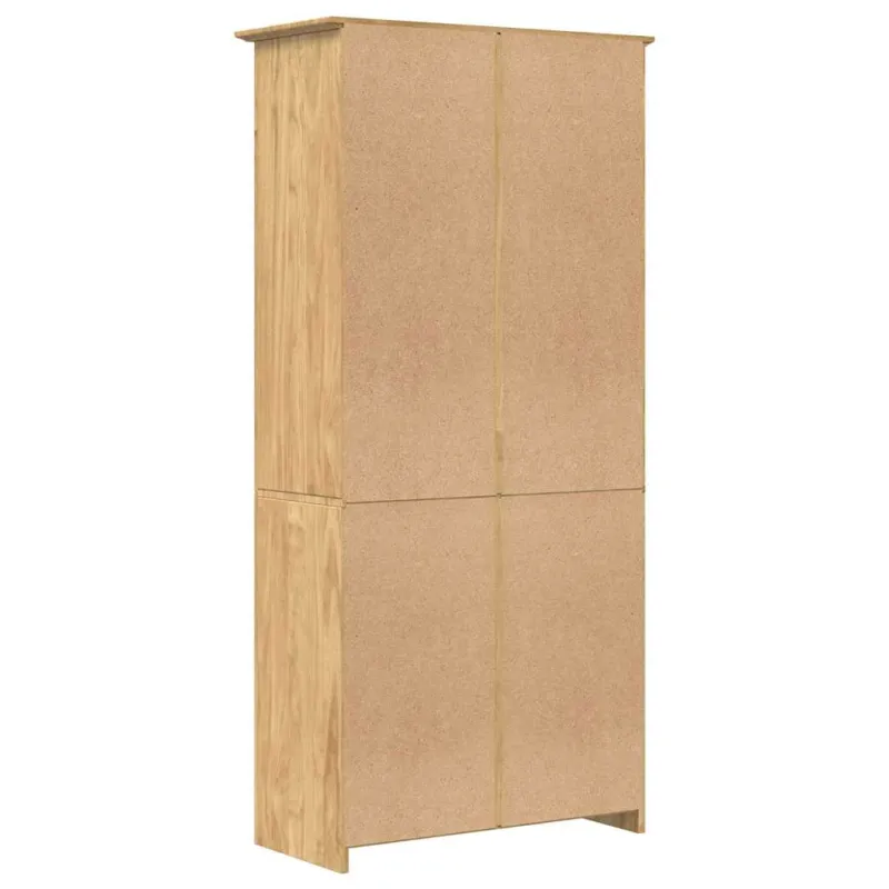 Knygų lentyna BODO Medus ruda 82 x 40 x 173 cm Apdirbta mediena