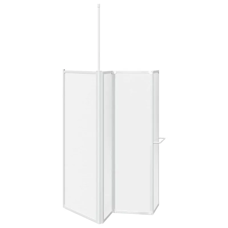 Vonios ekranas Matinis 120 x 70 x 137 cm Aliuminis