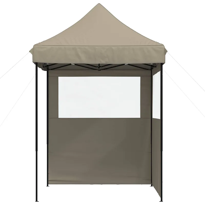 Šventės palapinė Taupe 200 x 200 x 306 cm Oksfordo audinys
