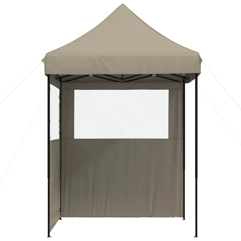 Šventės palapinė Taupe 200 x 200 x 306 cm Oksfordo audinys