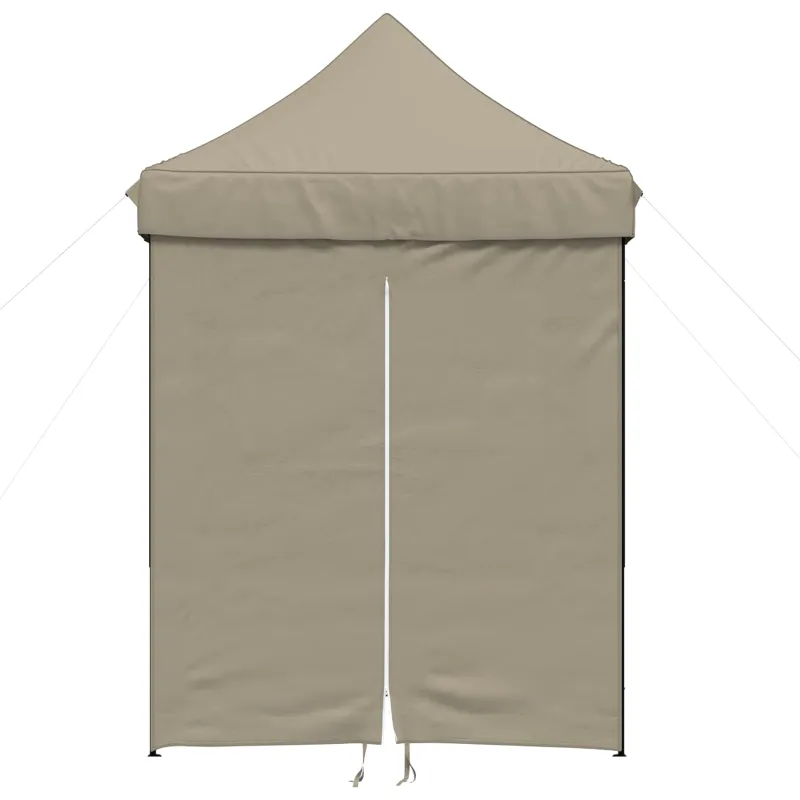 Šventės palapinė Taupe 200 x 200 x 306 cm Oksfordo audinys