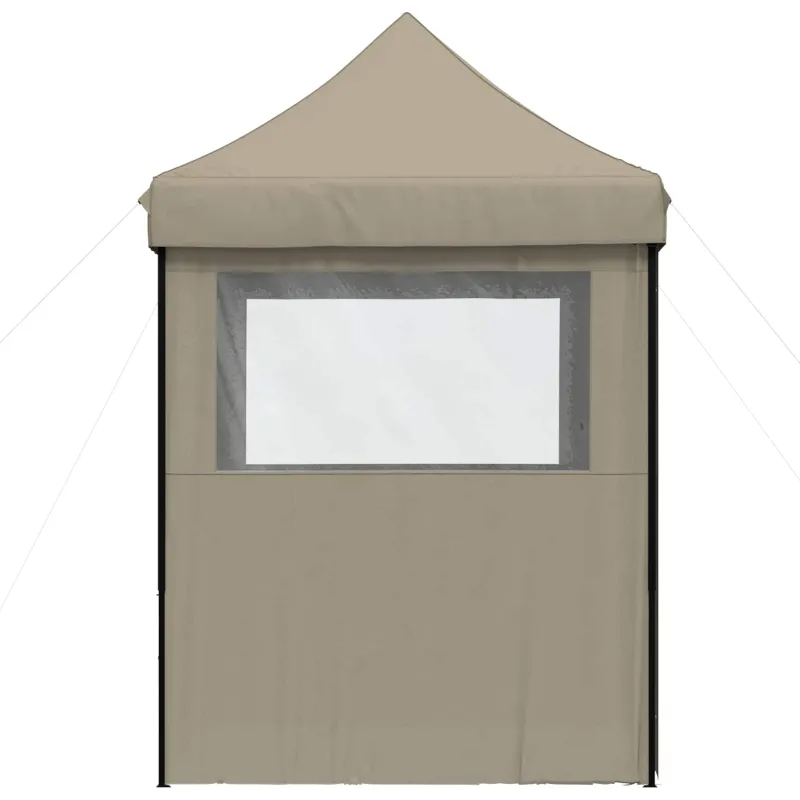 Šventės palapinė Taupe 200 x 200 x 306 cm Oksfordo audinys