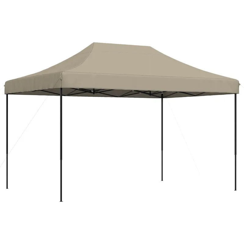 Šventės palapinė Taupe 279 x 410 x 315 cm Oksfordo audinys