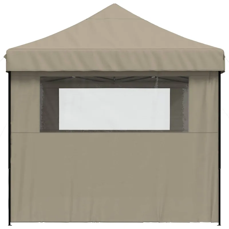 Šventės palapinė Taupe 279 x 410 x 315 cm Oksfordo audinys