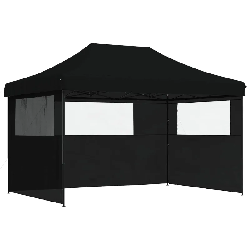 Šventės palapinė Juodas 279 x 410 x 315 cm Oksfordo audinys