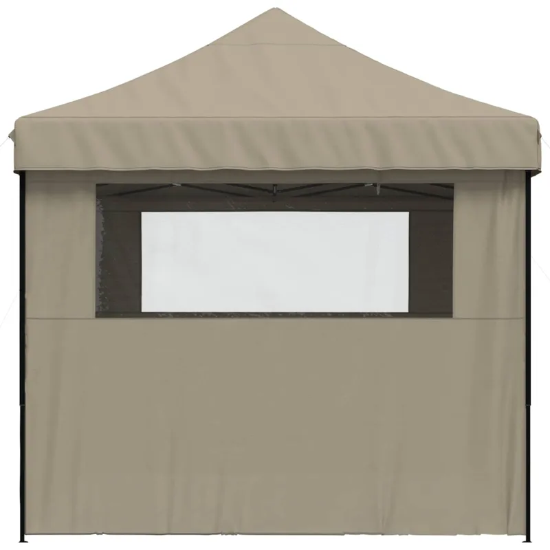 Šventės palapinė Taupe 279 x 410 x 315 cm Oksfordo audinys