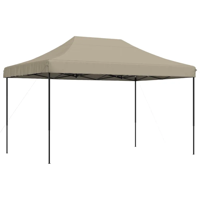 Šventės palapinė Taupe 292 x 440 x 315 cm Oksfordo audinys