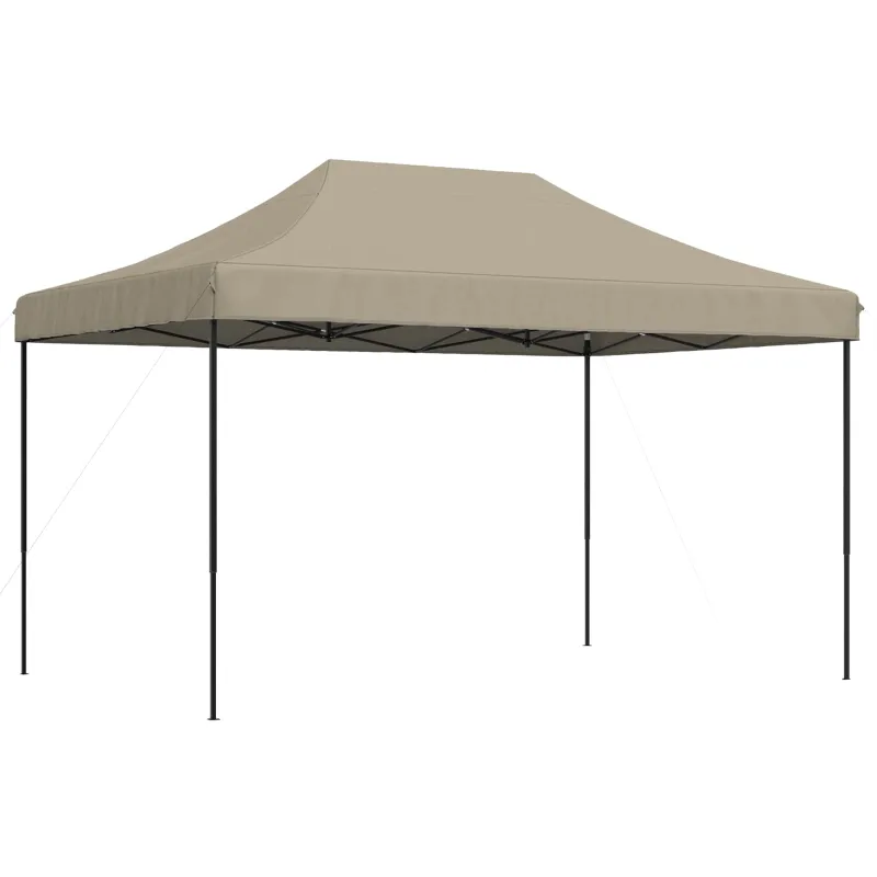 Šventės palapinė Taupe 292 x 440 x 315 cm Oksfordo audinys